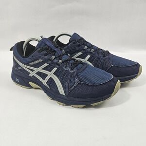 ASICS GEL-Venture 8 Shoes Mens 8.5 Extra Wide Blue Trail Running Hiking 1011A561
